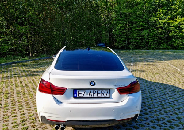 BMW Seria 4 cena 88000 przebieg: 77000, rok produkcji 2019 z Koluszki małe 79